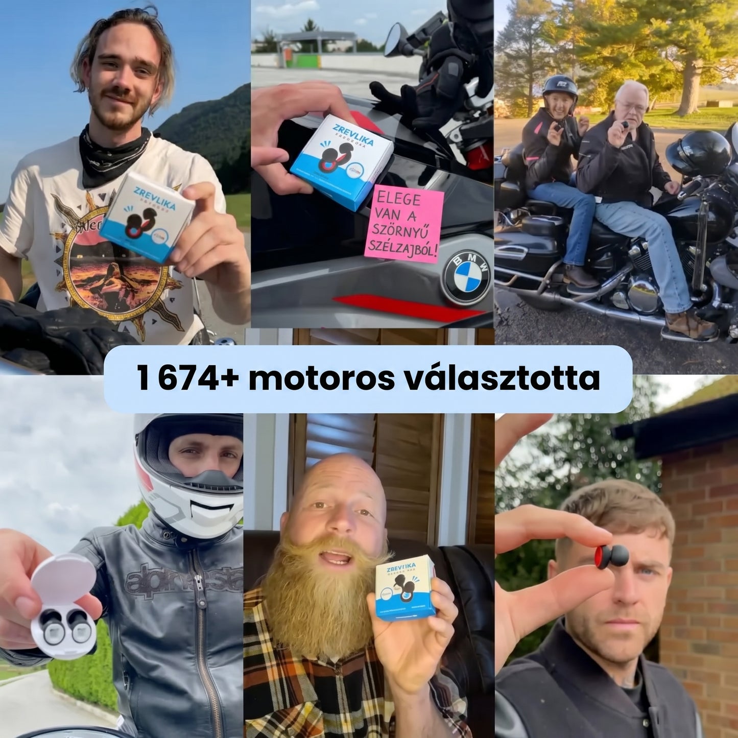 1 + 1 INGYEN – Motoros Füldugók, -27 dB