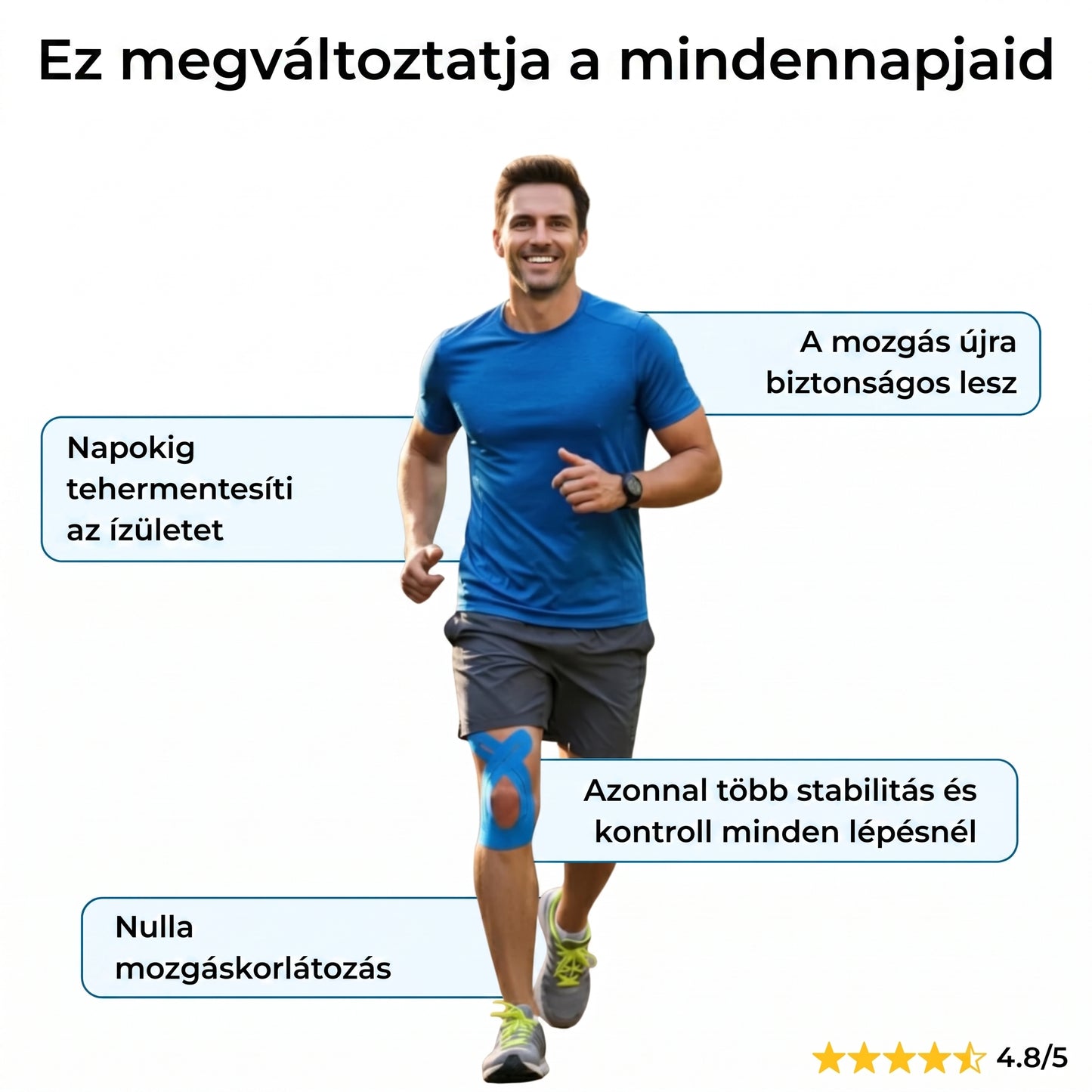 Zrevlika™ – Térdtámasz – 10 darab