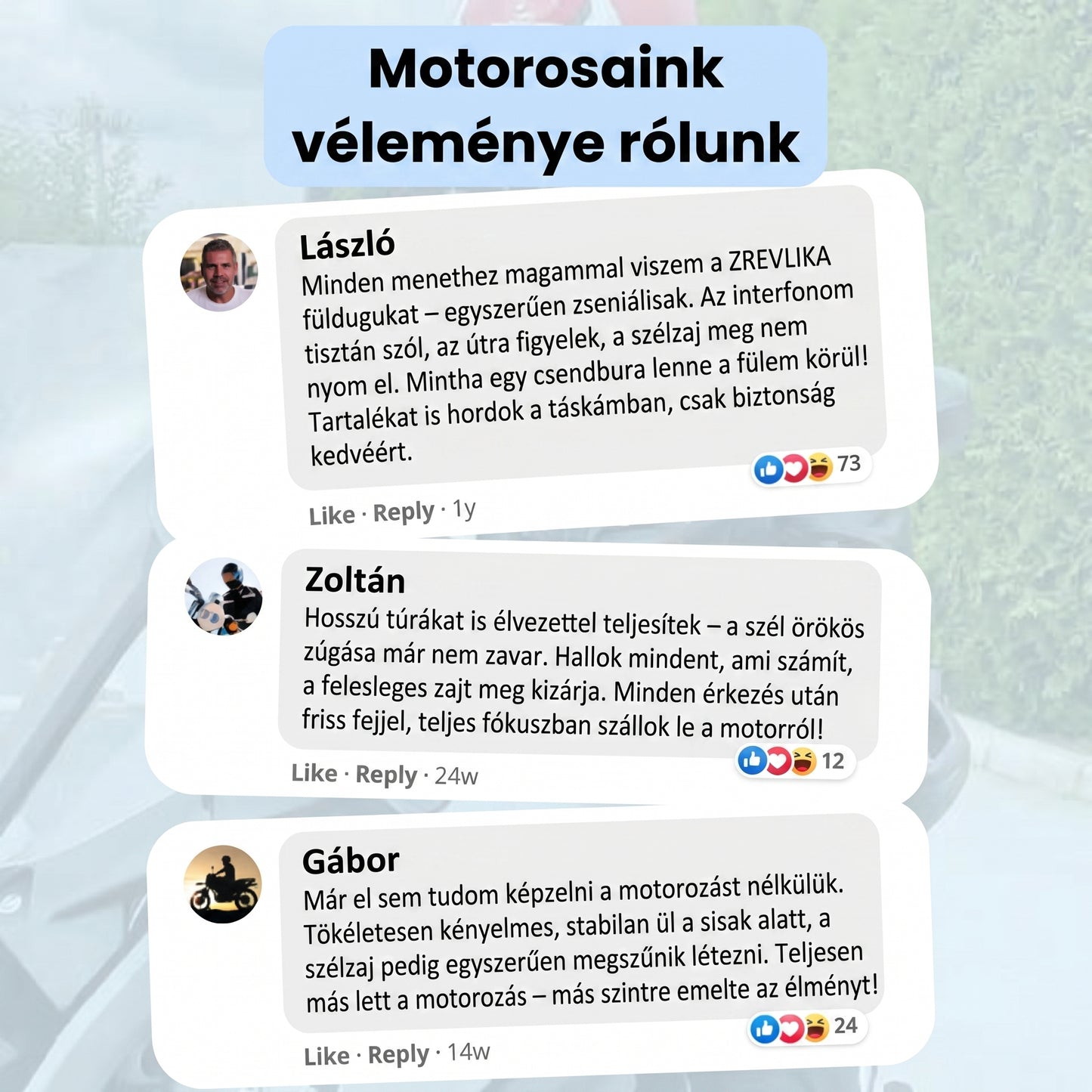 1 + 1 INGYEN – Motoros Füldugók, -27 dB