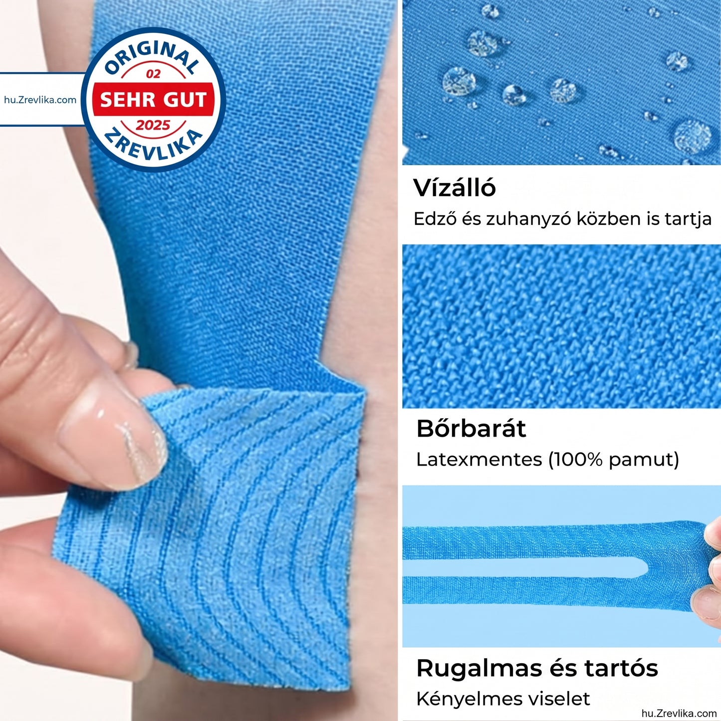 Zrevlika™ – Térdtámasz – 10 darab